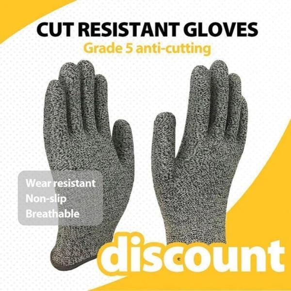 Skärbeständiga handskar Nivå 5 Skydd för kök Antiskärhandskar för fiske XL