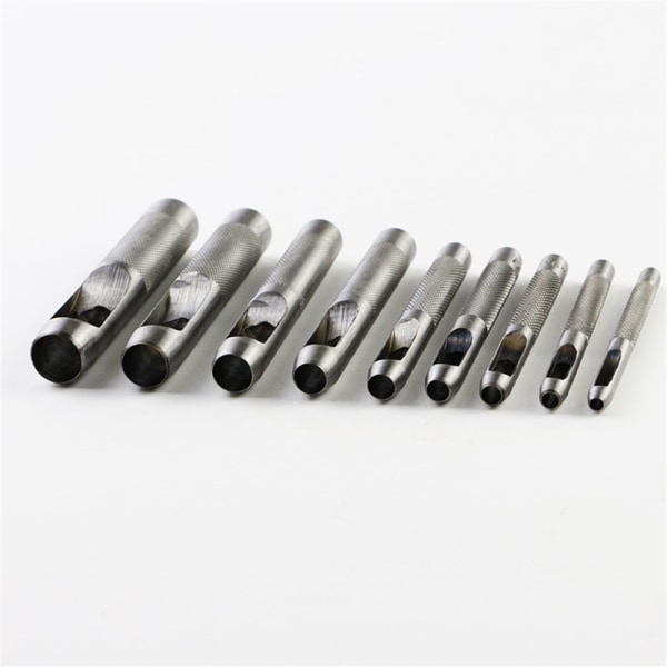 Bälte Punch Set Läder Puncher DIY Läder Punch Tool Universal Metal Puncher