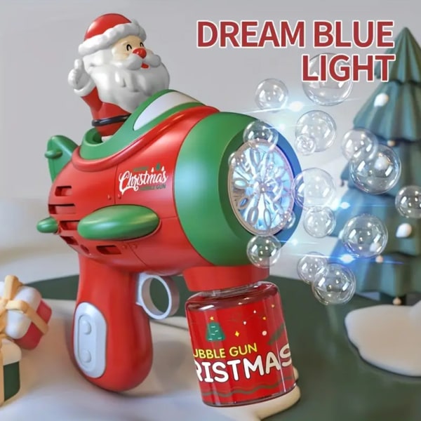Bubble Maker i form av skjutvapen Färgglada bubbelleksaker med LED-ljus för utomhusbruk 633 1
