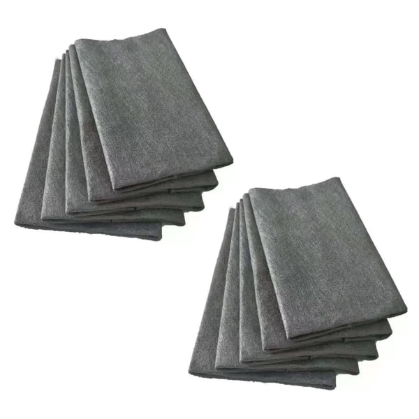 5/10 st mikrofiberglas rengöringsdukset multifunktionell set för fönsterglas Nude 10pcs