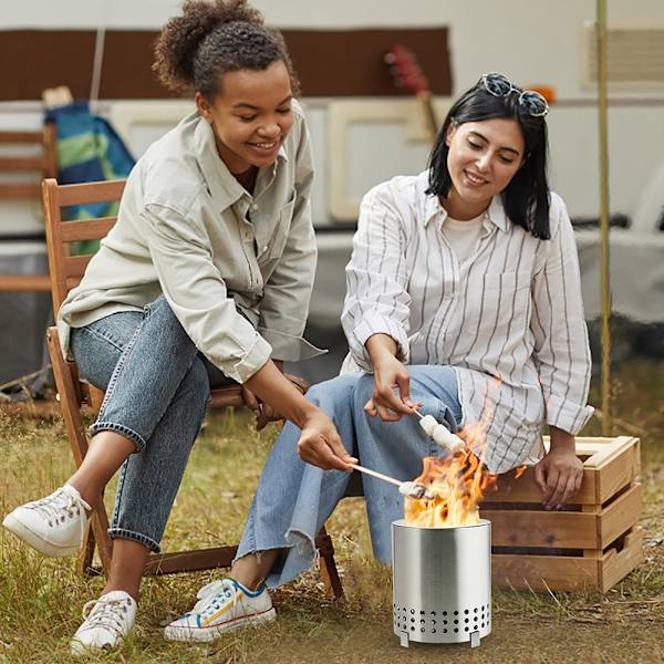 Mini bordsskiva Fire Pit spis Lätt att använda Grillar Tillbehör Lätt att använda Grillar Tillbehör Red
