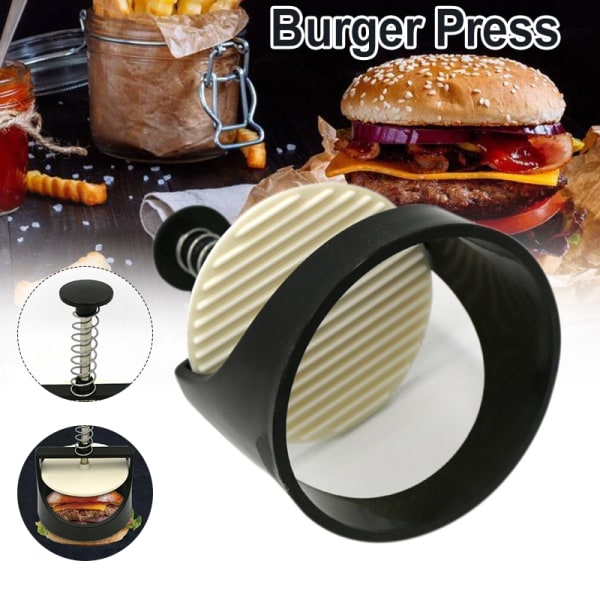 Manuell press Hamburger Multi-Purpose Gör-det-själv hamburgare Press Köttpress Multicolour