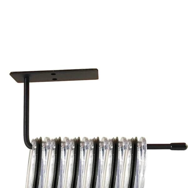 Väggmonterade torktumlare Lock Organizer Tool Heavy Duty Lock Håller fäste för köksskåp Black