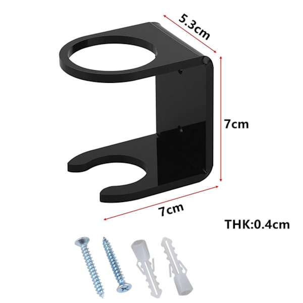 Baseball Förvaringsställ Väggmonterad Softbollhållare Bat Display Stand För Hem Transparent 2 Packs
