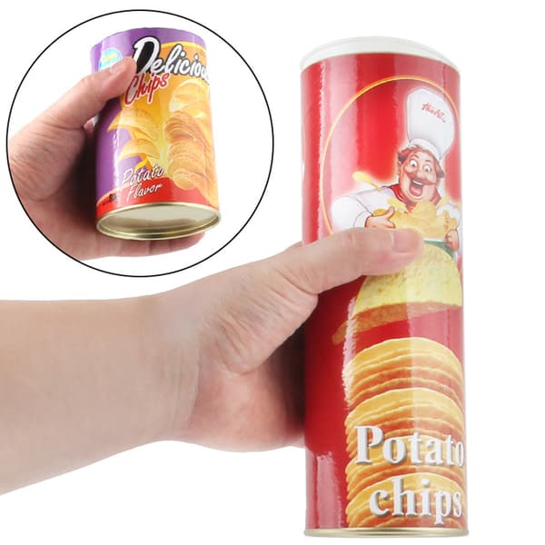 Rolig potatischips fat Ormleksak Intressant chockerande leksaker April Fools' Day Present 683