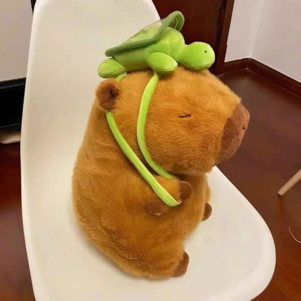 Härlig liten Capybara Plyschdocka Lättvikts Supermjuk fylld leksak för barn Pojke Flicka Kvinnor Män Doll 23cm