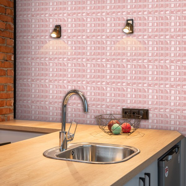 Mosaik kakel klistermärke 3D självhäftande avtagbar tapet kakel DIY hantverk dekoration för kök badrum 15*15cm