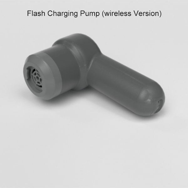 Uppblåsbar pool med automatisk uppblåsning Stor lagringskapacitet utomhus Flash Chargepump