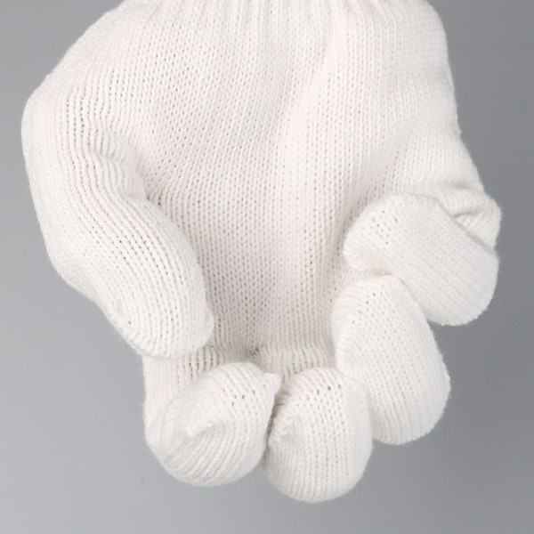 Unisex String Knit Arbetshandskar Säkerhetsskydd Arbetshandskar För Industri 1 Pair