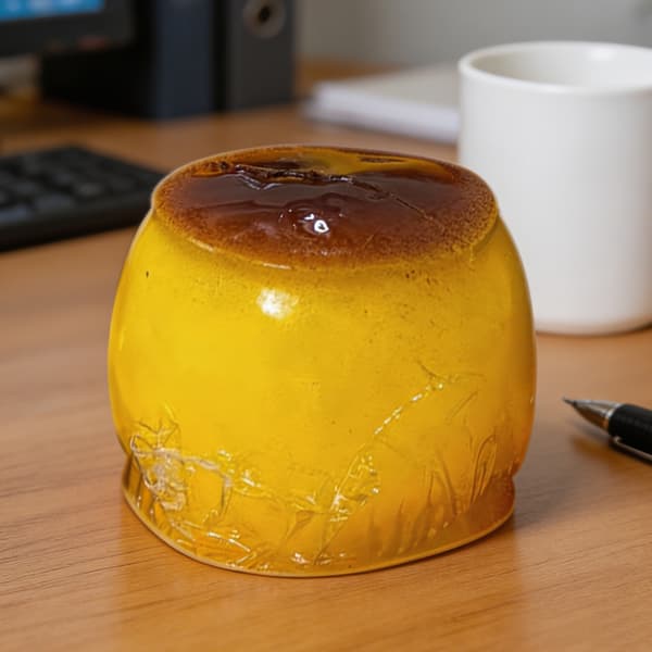 Crunchy Pudding Squishies Stressboll Matformad Klämboll Fidgets Leksak Stresslindrande Sensorisk Leksak Default