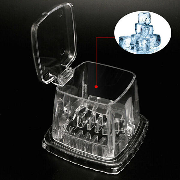 Bärbar manuell iskross Rakmaskin Strimlarmaskin Hand Snow Cone Transparent Ice Machine