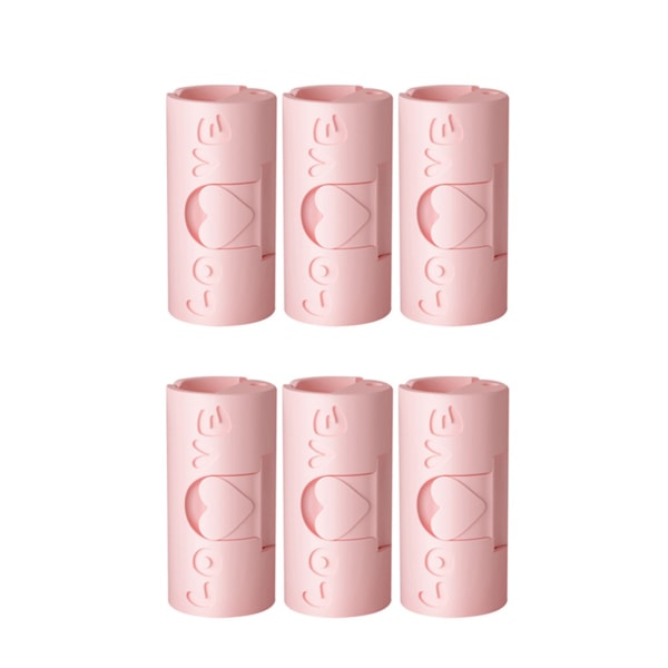 Täckefiltar Fästklämma Hållbar, halkfri täckefixare Anti-rörelse lakanhållare för hemmet Pink 6pcs