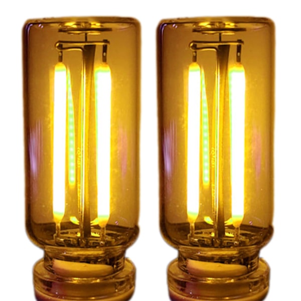 Bil USB Natlys Pære Touch Dæmpbar Bil Interiør Ambient Lys Retro Mini Interface Natlys Warm Color 2 loading