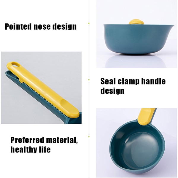 Nordic Multi Functional Scoops Rissked Köksredskap Hem Köksprodukter Gray White