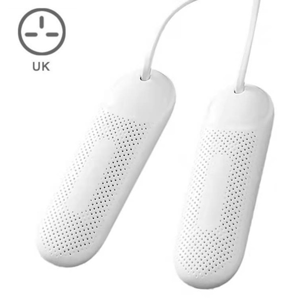 Bärbar deodoriserande skotork 3 lägen Timer Elektrisk skotork Snabbtorkande för våta skor/skor på vintern UK plug