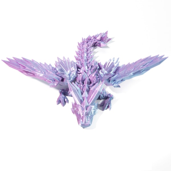 3D- printed flygande drakar leksaker prydnad charmig mode dekorativ modell för pojke flicka kvinnor män Blue MAX