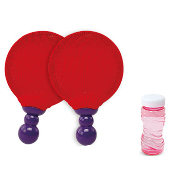 Bubbles Ball Racket Leksaker Förälder-barn Interaktiv Bubbles Ball Bat För Parker A