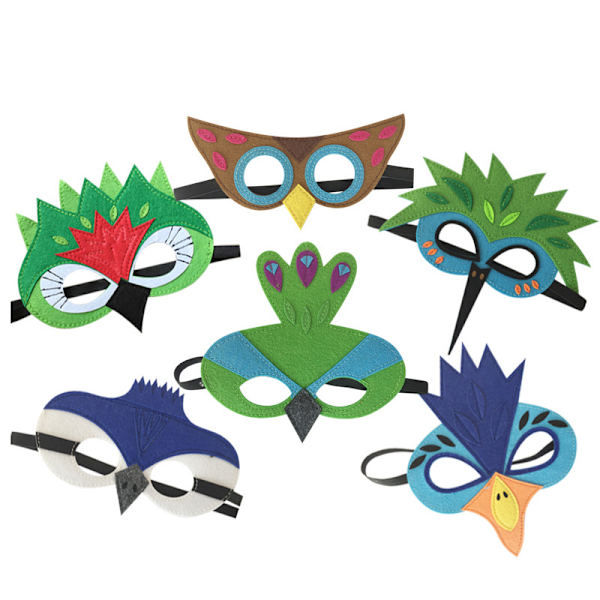 Fåglar Wing Kostym Halloween Rollspel Party Favors Festival Sjal Rave Dress Up For Kids 17