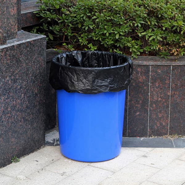 50 st soppåsar svarta tunga liners Starka tjocka soppåsar Bin liners 80*100