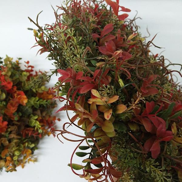 Höst Eucalyptus bondgård krans ring hängande dörr dekoration för vägg fönster bröllopsfest C