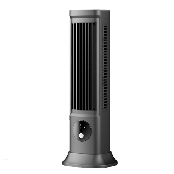 3-hastighets tornfläkt batteridriven skrivbordsfläktar fläktsystem multifunktionell stum minifläkt för kontor/hem 1pcs