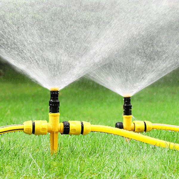 360° rotation automatiskt bevattningssystem Trädgård gräsmatta sprinkler Justerbar sprinkler