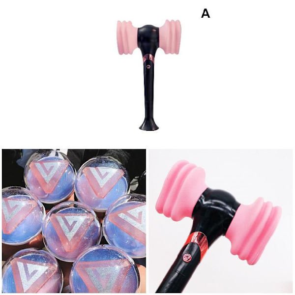 Kpop Idol Support Lamp Luminous Concert Hammer Lightstick