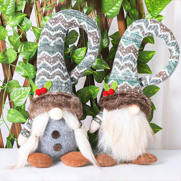 Plysch docka gardin knytband krok & ögla gnome dvärg plysch Gardin draperi hållback modell docka för barnrum Male