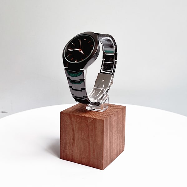 C-formad Watch Display Stand Multipurpose Armband Armband Förvaringsställ för hemmet Black