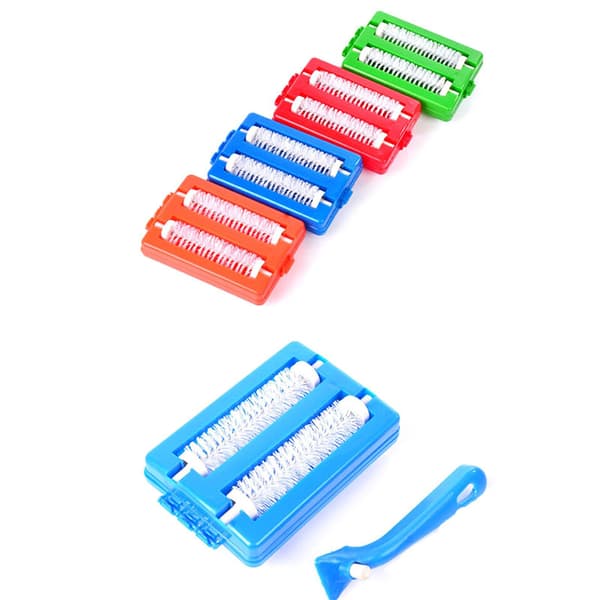 Mini Matta Matta Roller Brush Smuts Handhållen Sweep Cleaner För Hemstädning Multicolour