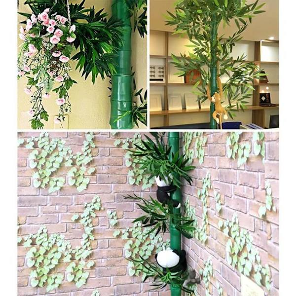 Pipeline Bamboo Forest Cover Simulering Bamboo Pipeline dekorativt cover 1 Inch5pcs