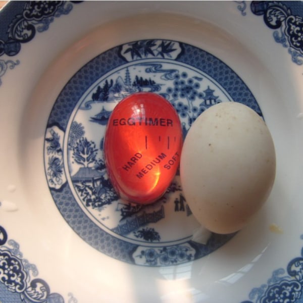 Äggtimer Mjuk hårdkokt äggklocka som ändrar färg när den är klar Indikator visar när äggen är klara