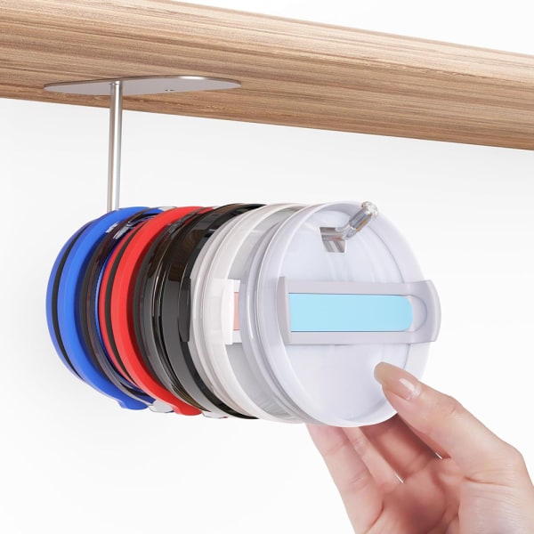 Väggmonterade torktumlare Lock Organizer Tool Heavy Duty Lock Håller fäste för köksskåp couple