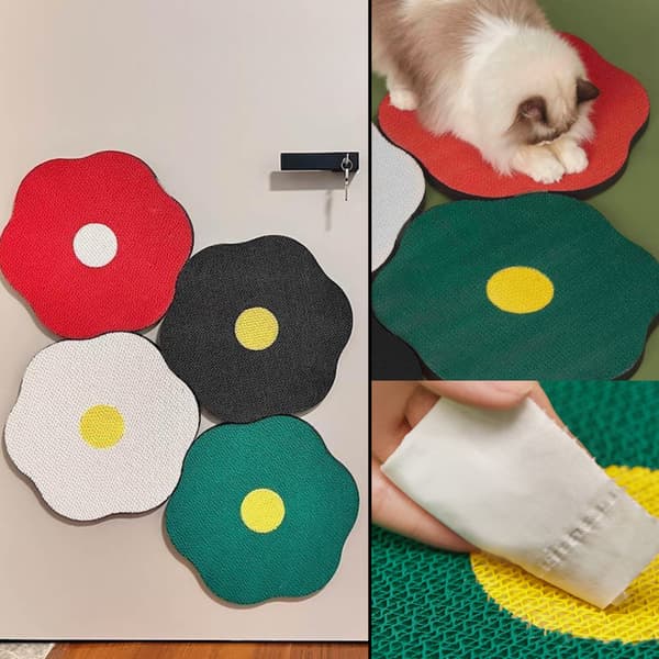 Färgglada serier Kattskrapbräda Främjar hälsa Klapvanor Kattleksakspresent till kattälskare A