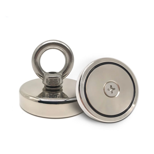 Magnetisk krok Stark Absorptionsmagneter För Fiske Lyft Hängande Apportering Suction 75kg