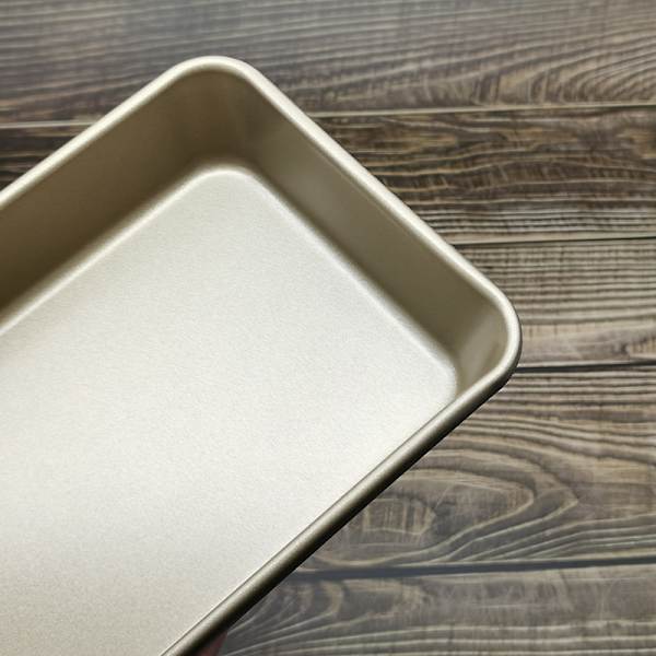 Nonstick Bakeware Rektangulär Cake Pan Multipurpose Quick Release Cake Bröd Rostat bröd Bakpanna S