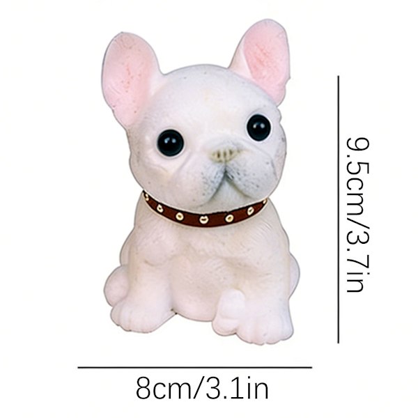 Mini håndlavede Squishys hundelegetøj søde Fidgets legetøj stressbolde til voksne sensorisk stresslegetøj E