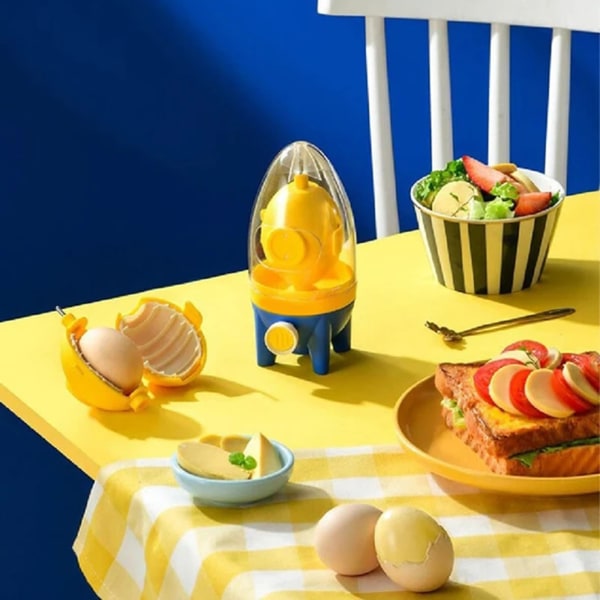 Äggvita äggula Mixer Manuell Hushålls äggula Albumen Blender Shaker utan att bryta äggen för kök Mix Egg Apparatus