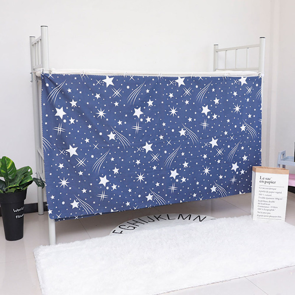 Universal Studentsäng Gardin Privat Område Skydd Våningsgardin För Dorm Star Beidou 1.5m
