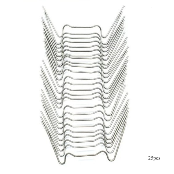25/50 st W Typ/Z-typ Växthusklämmor Hållbara glasrutefästen Clips Växthusglasverktyg W 25pcs