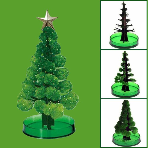 Magics Christmas Tree DIY Kit Med Söt Form Instereting Pedagogisk Festleksak Nyhet Present Till Girl Boy