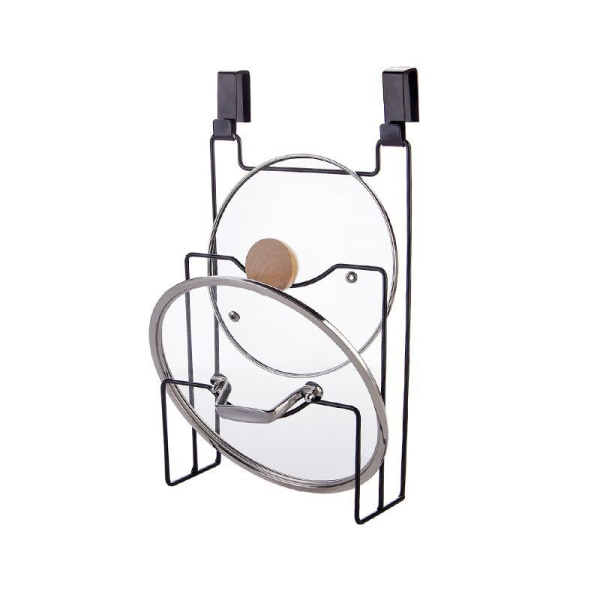 Grytlock Rack Dörr Baksida Skärbräda Dräneringsställ Multifunktionell skärbräda Skärbräda Förvaringshylla Grytlock White