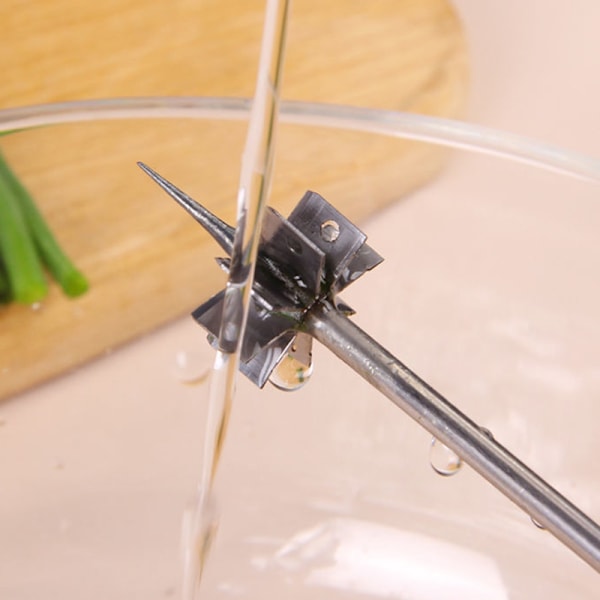 Plum Blossom Lök Shredder Rostfritt stål Scallion Slicer Grönsaksskärare Strimla DIY Slicer Köksskärning Gadget 1PCS