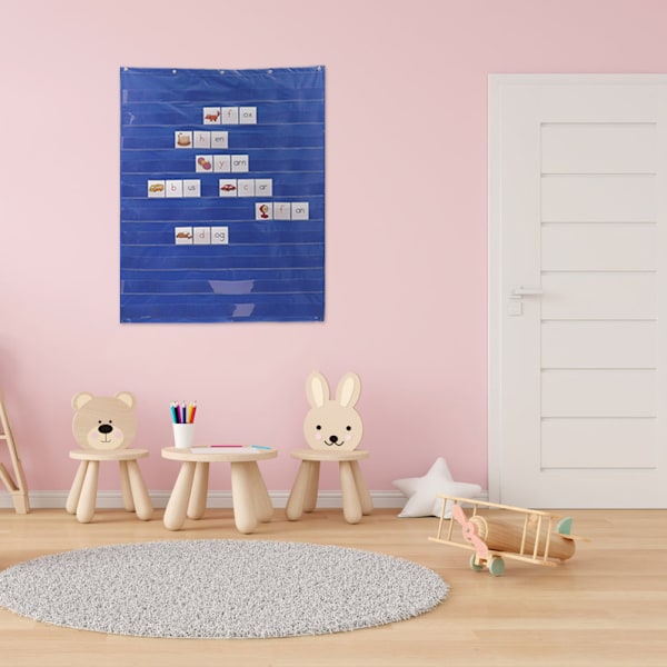 Standard fickkarta Utbildning Lärande Undervisning För Hem Schemaläggning Klassrum Blue