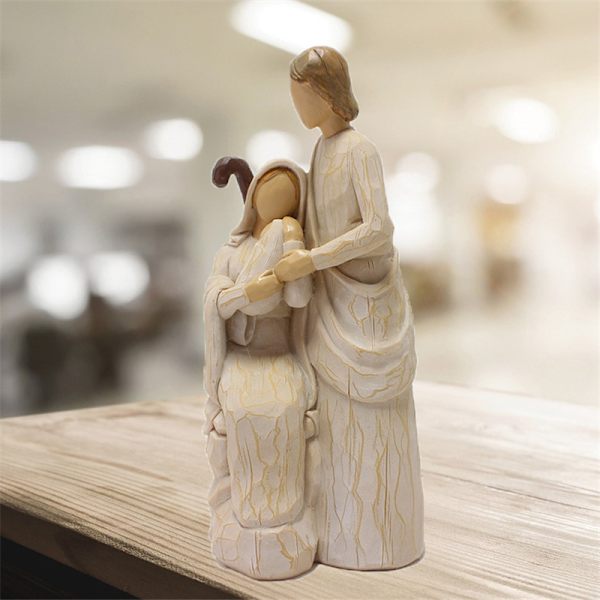Kreativ figur staty Personlig harts hantverk Desktop Ornament för hem vardagsrum sovrum dekoration