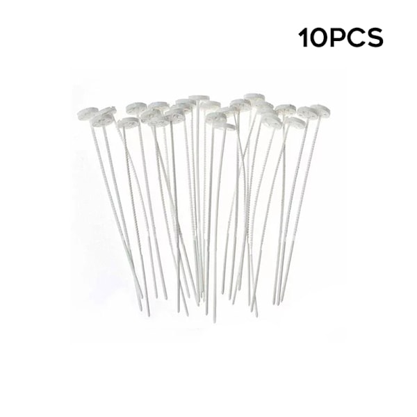 Snabbsömnadsverktyg Multipurpose Inget behov av att sy Knapp Snabbsömnad Tillbehör för skjortor Tröjor Byxor White 10pcs