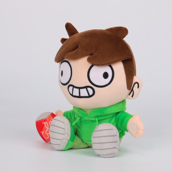 Cool Eddsworld Makeship Plyschleksak Mjuk Bekväm PP Bomull Kramdocka För Barn Pojke Flicka 140g