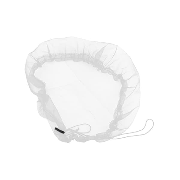 Utomhushink Mesh Cover Net Bärbar Dragstring Regnfat Skydd för Trädgård Innergård gräsmatta White XL