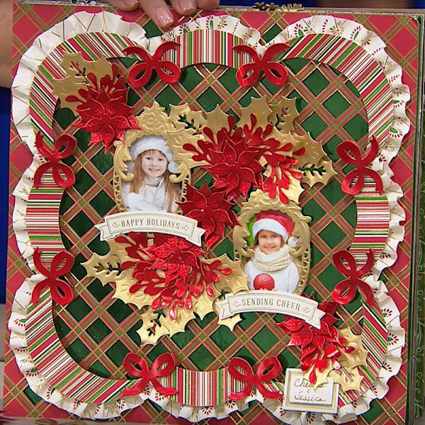 Julväxter Klockor Skärning Dies Kolstål DIY-präglingsmall för korttillverkning Scrapbooking Julklappar A