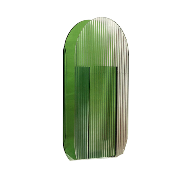 Blomvas färgglad modern samtida design blommig behållare dekoration för hemmakontoret Green
